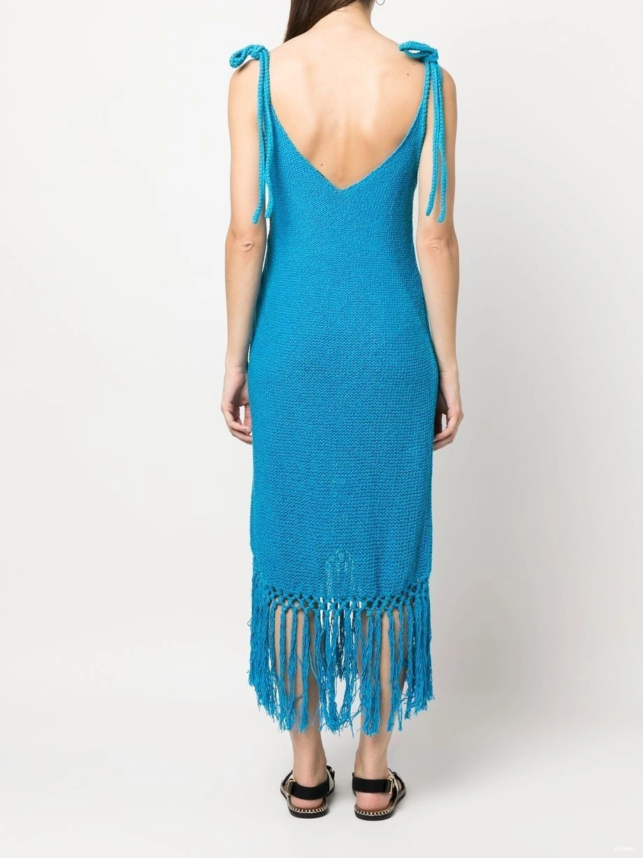 Affordable dress The At midi Sunset Women crochet Alanui Beach 0522